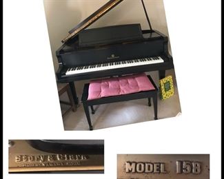 Story & Clark Yamaha Japan Baby Grand piano