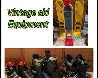 vintage Ski accessories 
