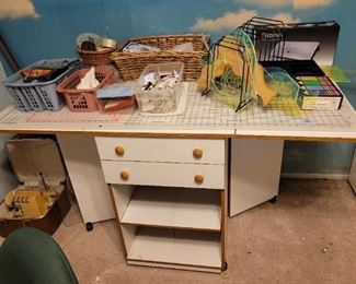 Sewing work table