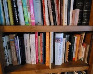 Huge variety of cook books
