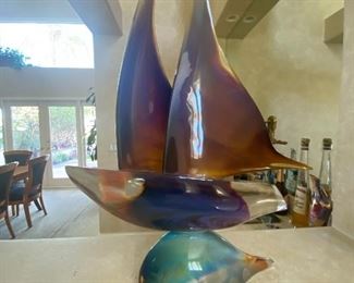 Dino Rosin Murano glass