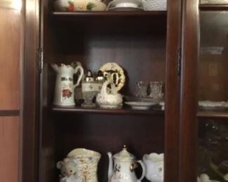 China cabinet in kitchen