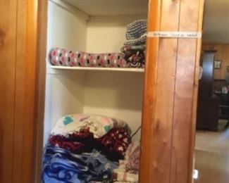 Closet - afghans