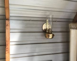 In small metal shed