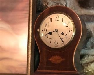 Vintage and antique clocks and grandfather clock