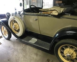 1930 Ford Model A Convertible 