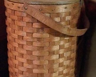 Vintage cooler basket