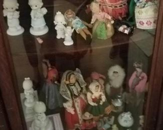 Precious Moments collectibles, ethnic dolls