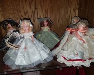 Vintage Nancy Ann storybook dolls