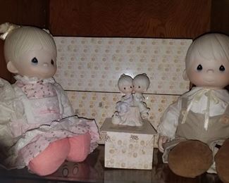Large size Precious Moments dolls