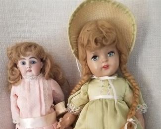 Antique German dolls