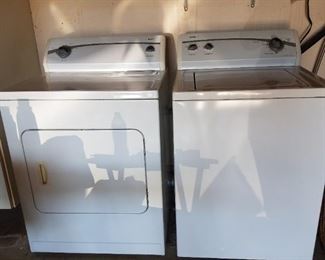Washer and dryer
