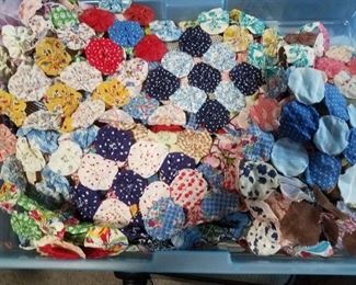 Antique quilt and afgan