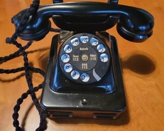 14.	   1930’s era German Rotary	$125