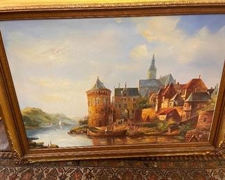 Oil painting