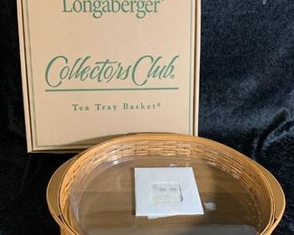 Longaberger Collector's Club Tea Tray Basket