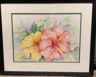 Betsy Reed Signed Watercolor