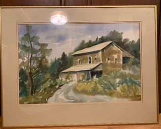 Mary Hnyda original watercolor