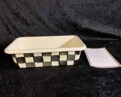 MacKenzie Childs Courtly Check Loaf Pan