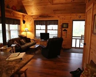 Two night stay in Upscale Cabin in the Woods, Dalton NY 