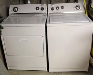 Washer and electric dryer to be sold as a set.
