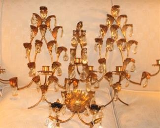 We have three sconces.  