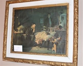 Luke Fildes "The Doctor".  