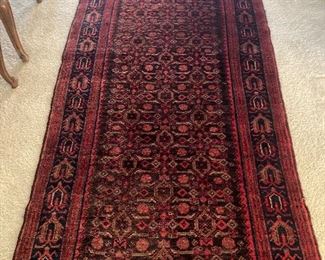 One of many rugs - this guy's a runner - early 20th C.