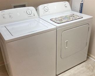 Washer and dryer -like-new