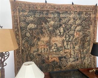 Superb colours in this hanging tapestry - all wool