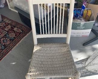 Porch-like rocker - about 1900