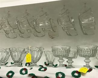 Lots of glassware 