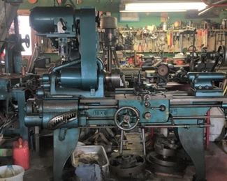 Huge Hendey lathe