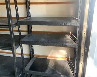 Gladiator 5-Tier Adjustable Metal Shelf | 62" x 18" x 35.5"