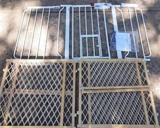 Lot of 3 Hallway Pet Gates