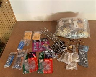 Large Lot  Screws, Fasteners, Nails, and other Hardware