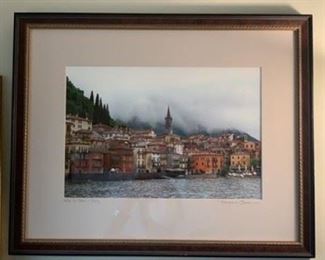 SIGNED BARBARA SANDSON FRAMED PHOTOGRAPHIC ART "AFTER THE RAIN" ITALIAN SCENE  $125.00
WHY WE LOVE IT:
It's Italian - that is all we need to love it!
DETAILS + DIMENSIONS:
A great number of Barbara's photographs are now on permanent display in many galleries in the metropolitan New York area and Martha's Vineyard. In addition, her work is in numerous private and corporate art collections, and the image, "Rainy Day Roses," had a home for several years at the White House.
17"W x 1"D x 21"H
CONDITION: Both frame and art are in very good condition.  Please refer to photo's for a more detailed look at condition. We make every attempt to list and photograph any defects or signs of wear that are significant to this sale. 