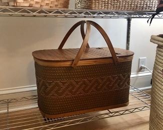 Vintage Picnic Basket