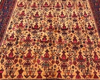 19. 72x10 Antique Persian Tabriz