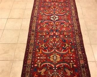 77. 3x109 Antique Persian Heriz