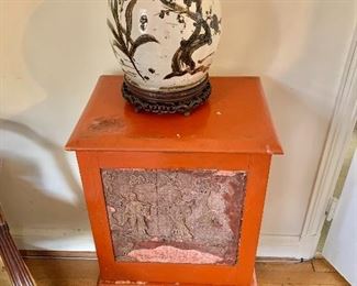 Vintage Chinoiserie cabinet