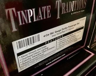 MTH Electric trains - 4 car Dorfan Passenger Set (multiple sets available); Railroad, train, locomotive collectibles