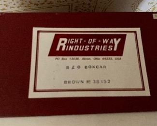 Railroad, train, locomotive collectibles