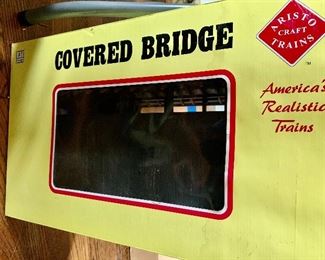 Aristo Covered Bridge - in box; Railroad, train, locomotive collectibles
