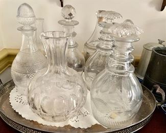 Vintage glassware