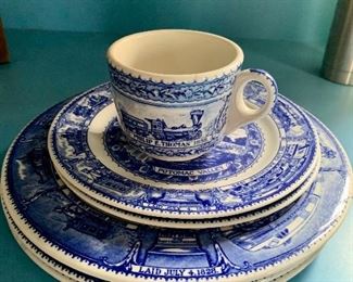 Shenango B&0 Railroad pottery