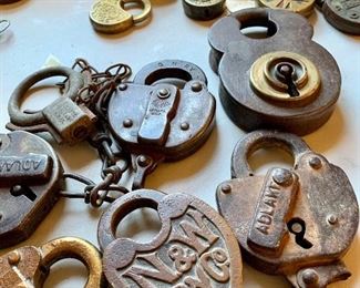 Vintage locks