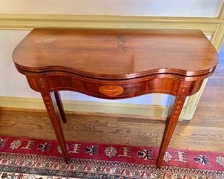 Vintage, Heppelwhite card table