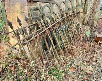 Ornamental and decorative iron gates