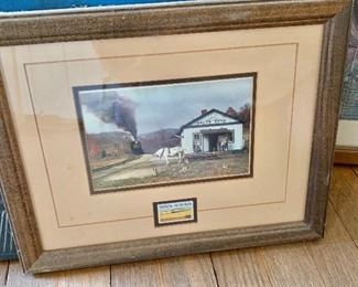 Railroad, train, locomotive collectibles